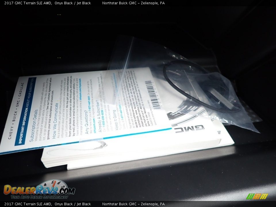 2017 GMC Terrain SLE AWD Onyx Black / Jet Black Photo #29