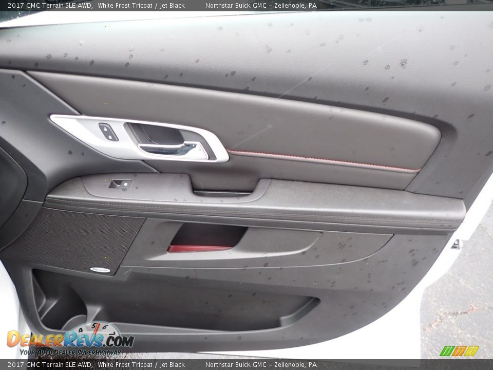 2017 GMC Terrain SLE AWD White Frost Tricoat / Jet Black Photo #7