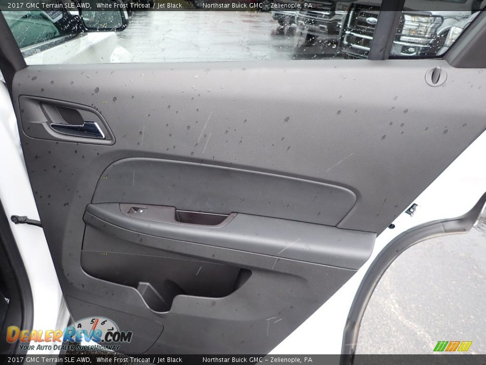 2017 GMC Terrain SLE AWD White Frost Tricoat / Jet Black Photo #8