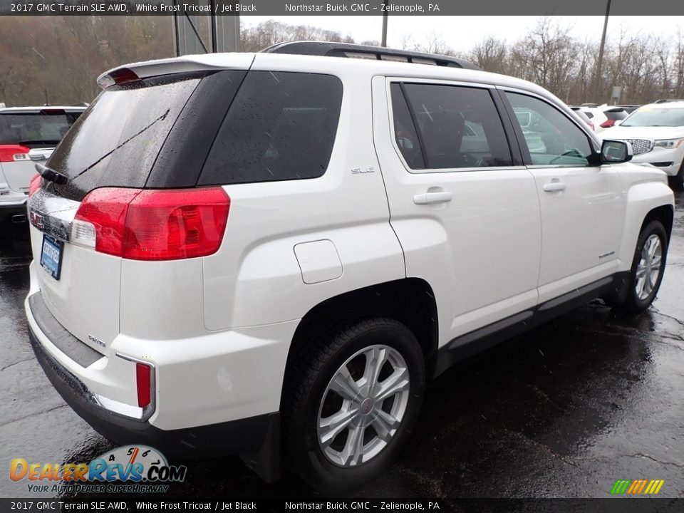 2017 GMC Terrain SLE AWD White Frost Tricoat / Jet Black Photo #9
