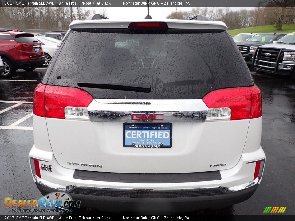 2017 GMC Terrain SLE AWD White Frost Tricoat / Jet Black Photo #10