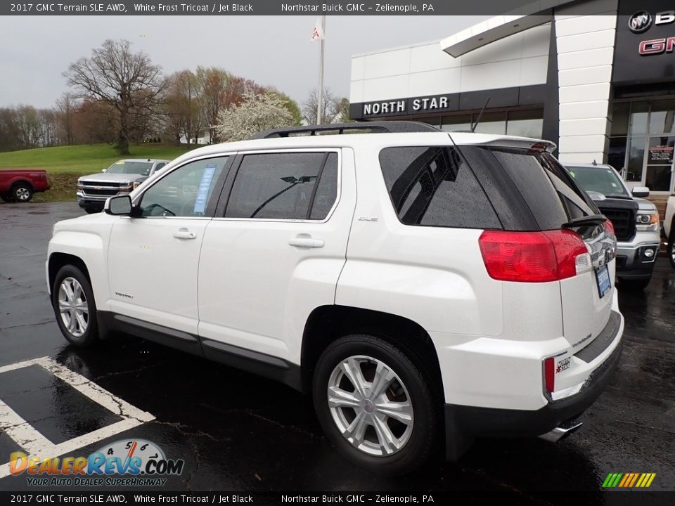 2017 GMC Terrain SLE AWD White Frost Tricoat / Jet Black Photo #12