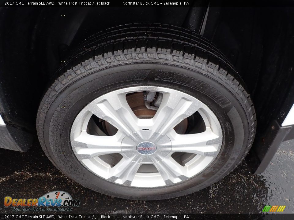 2017 GMC Terrain SLE AWD White Frost Tricoat / Jet Black Photo #14