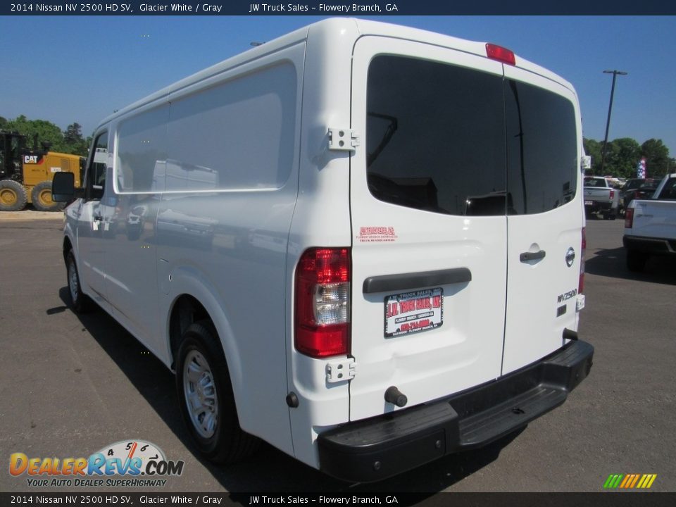 2014 Nissan NV 2500 HD SV Glacier White / Gray Photo #3