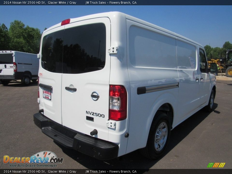 2014 Nissan NV 2500 HD SV Glacier White / Gray Photo #5