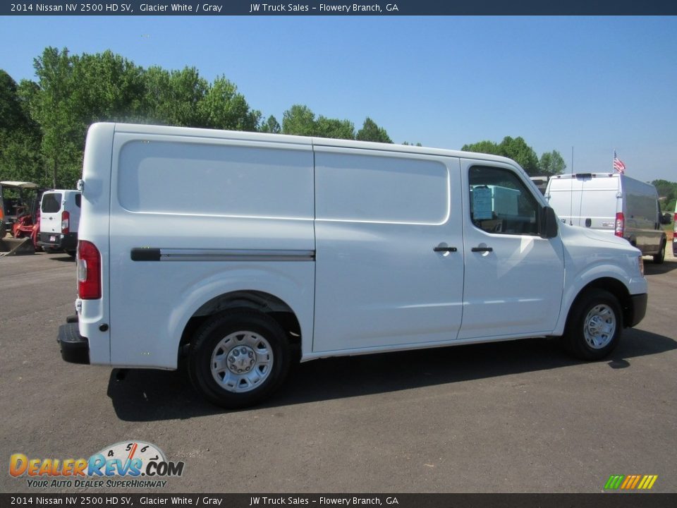 2014 Nissan NV 2500 HD SV Glacier White / Gray Photo #6