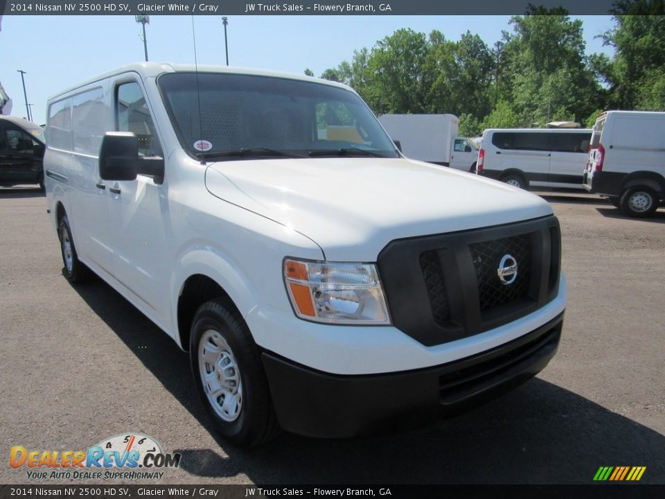 Glacier White 2014 Nissan NV 2500 HD SV Photo #7