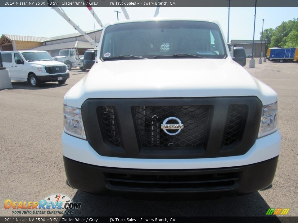 2014 Nissan NV 2500 HD SV Glacier White / Gray Photo #8