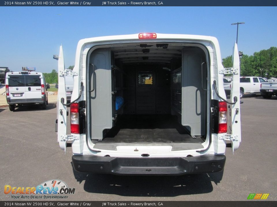 2014 Nissan NV 2500 HD SV Glacier White / Gray Photo #9