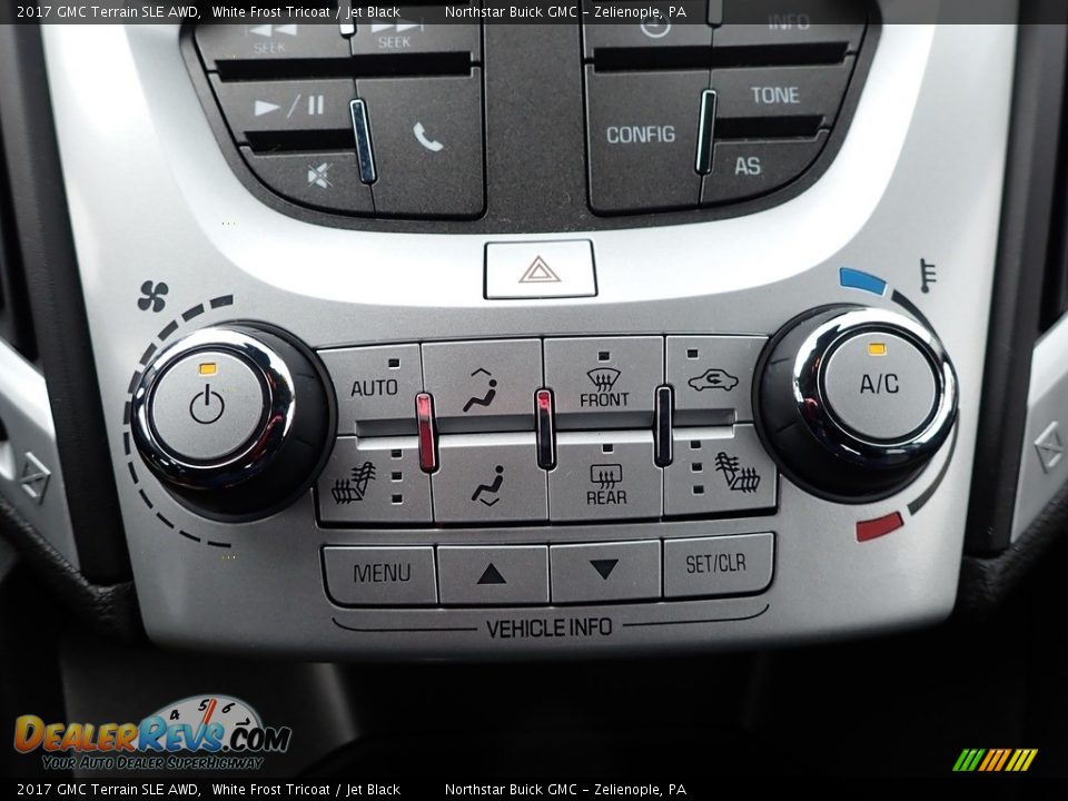 2017 GMC Terrain SLE AWD White Frost Tricoat / Jet Black Photo #23