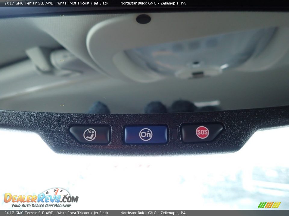 2017 GMC Terrain SLE AWD White Frost Tricoat / Jet Black Photo #26