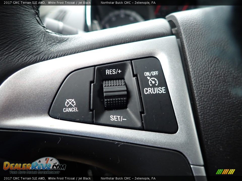 2017 GMC Terrain SLE AWD White Frost Tricoat / Jet Black Photo #27