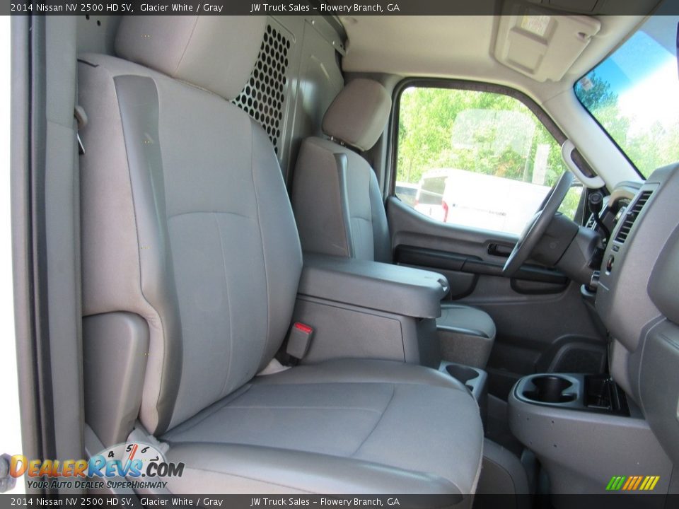 2014 Nissan NV 2500 HD SV Glacier White / Gray Photo #19