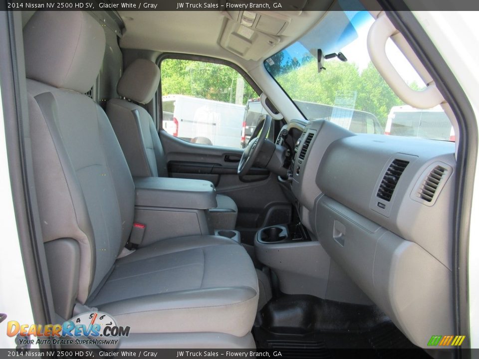 2014 Nissan NV 2500 HD SV Glacier White / Gray Photo #20