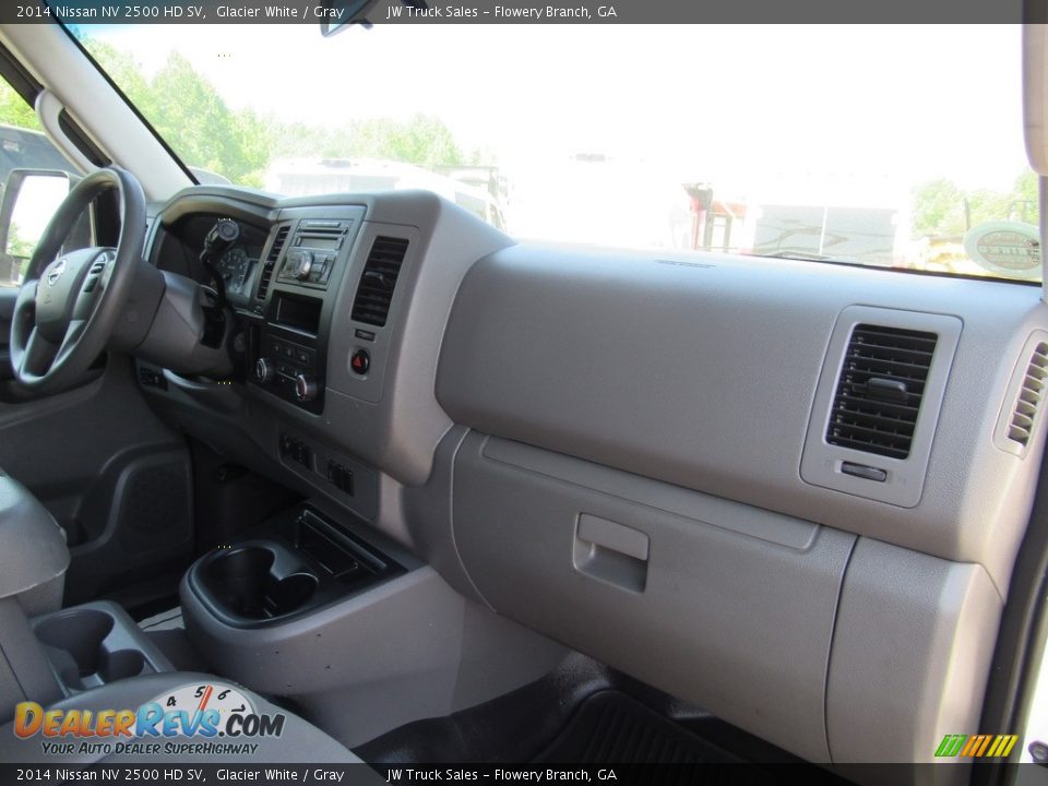 2014 Nissan NV 2500 HD SV Glacier White / Gray Photo #21