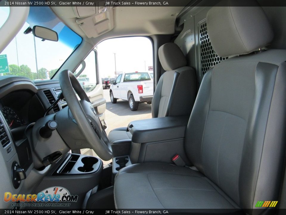 2014 Nissan NV 2500 HD SV Glacier White / Gray Photo #25