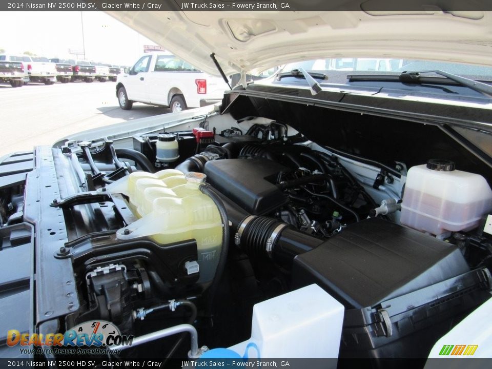 2014 Nissan NV 2500 HD SV Glacier White / Gray Photo #31