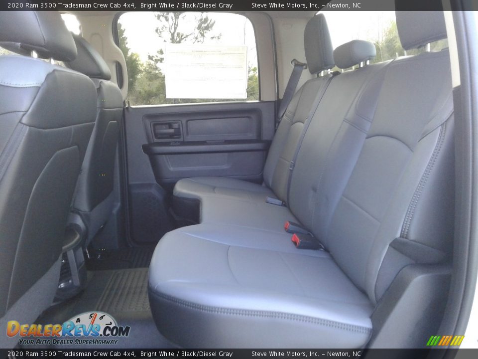 2020 Ram 3500 Tradesman Crew Cab 4x4 Bright White / Black/Diesel Gray Photo #12