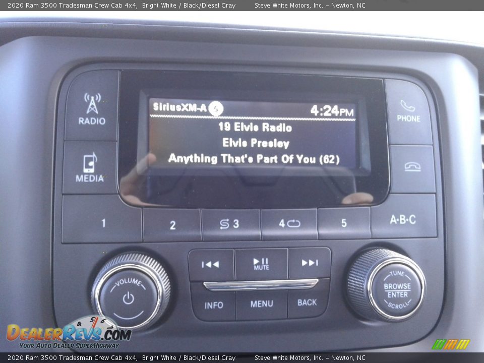 2020 Ram 3500 Tradesman Crew Cab 4x4 Bright White / Black/Diesel Gray Photo #21