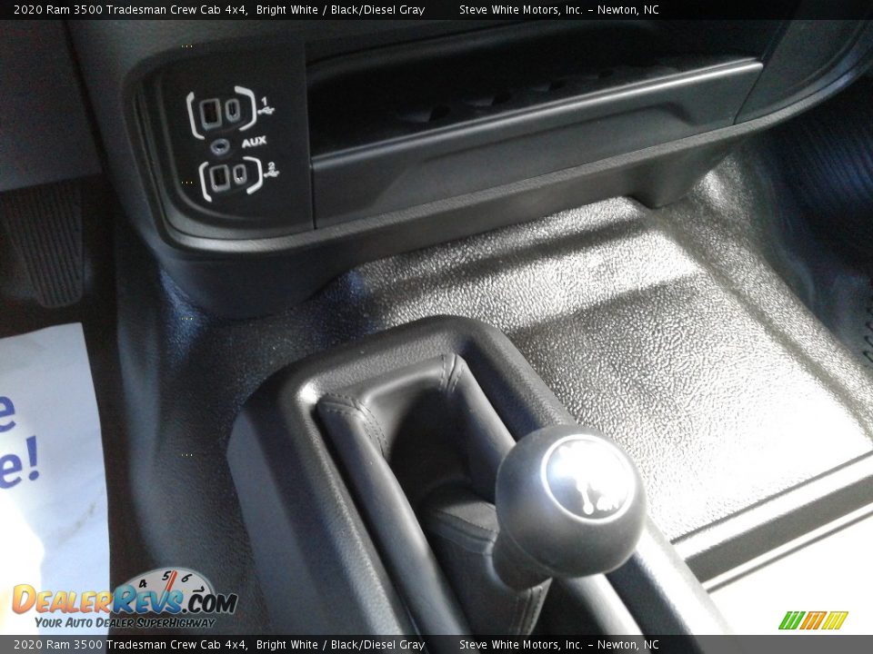 2020 Ram 3500 Tradesman Crew Cab 4x4 Bright White / Black/Diesel Gray Photo #23