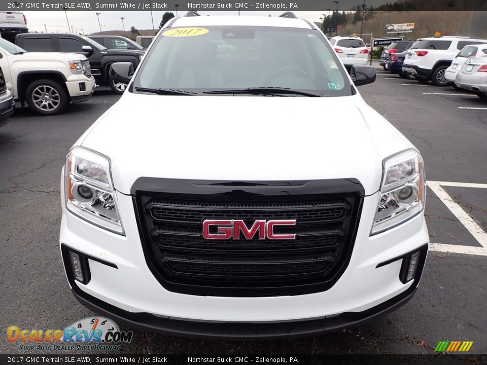 2017 GMC Terrain SLE AWD Summit White / Jet Black Photo #3