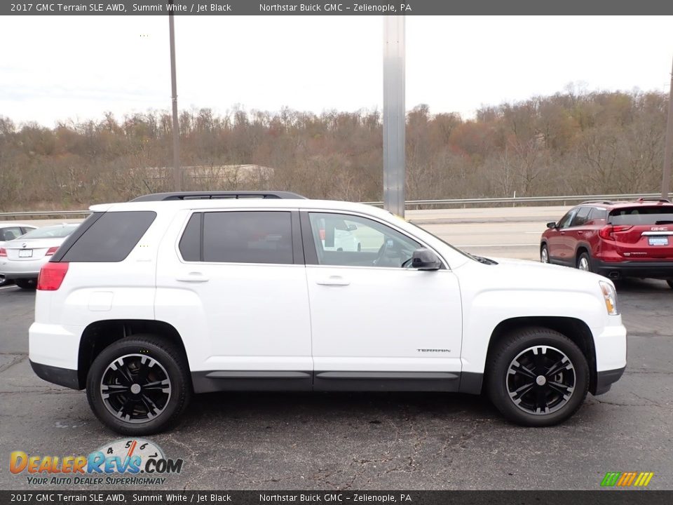 2017 GMC Terrain SLE AWD Summit White / Jet Black Photo #5