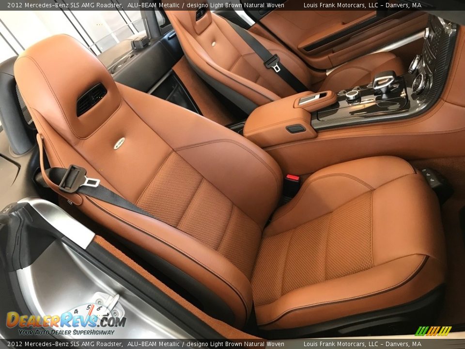 Front Seat of 2012 Mercedes-Benz SLS AMG Roadster Photo #15