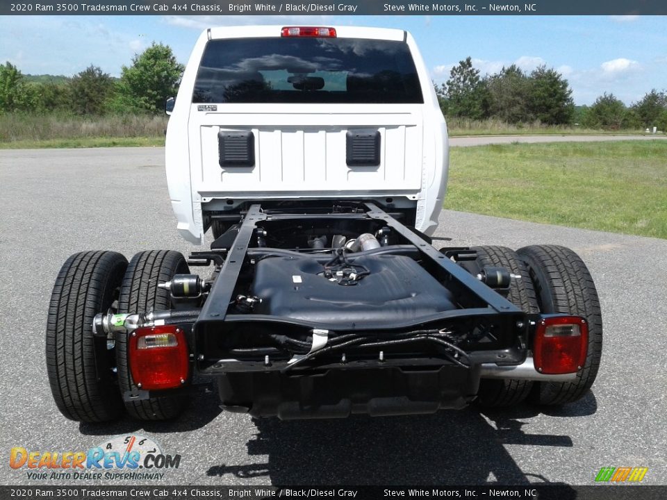 2020 Ram 3500 Tradesman Crew Cab 4x4 Chassis Bright White / Black/Diesel Gray Photo #7