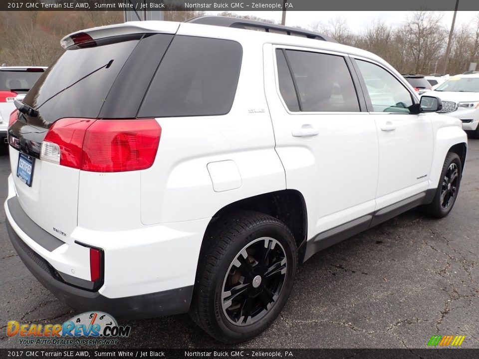 2017 GMC Terrain SLE AWD Summit White / Jet Black Photo #9