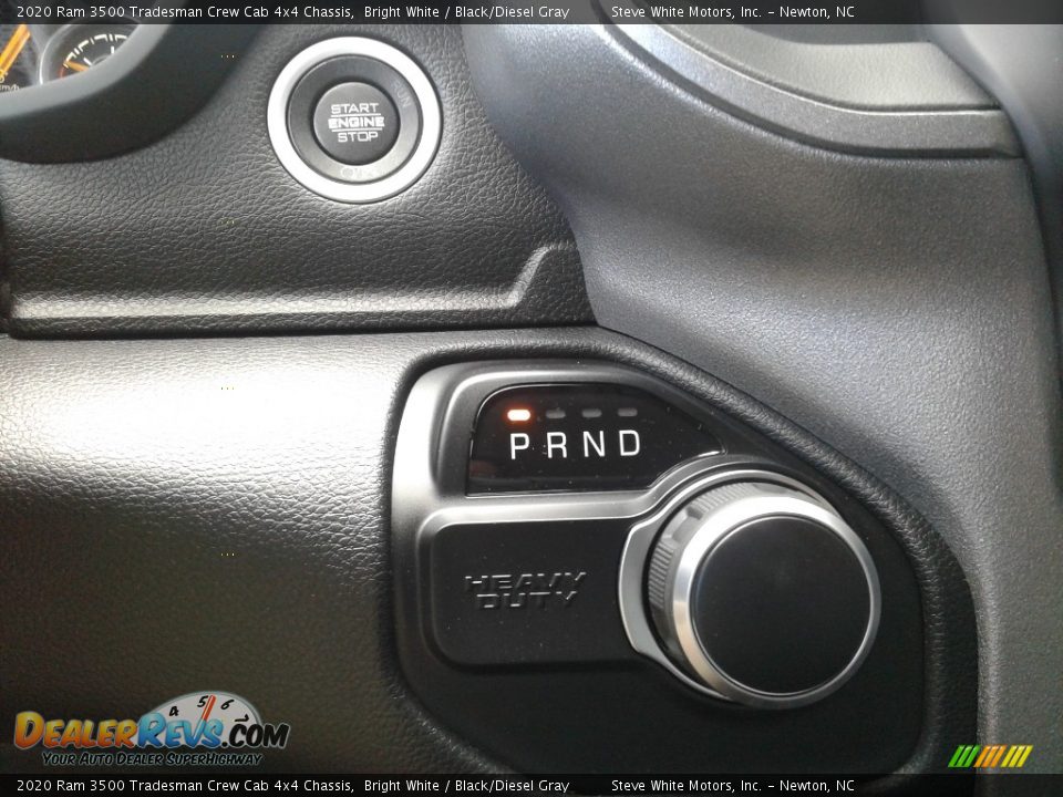 2020 Ram 3500 Tradesman Crew Cab 4x4 Chassis Bright White / Black/Diesel Gray Photo #19