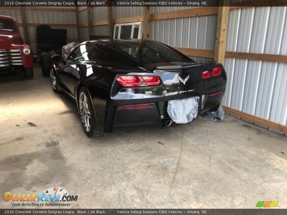 2016 Chevrolet Corvette Stingray Coupe Black / Jet Black Photo #4