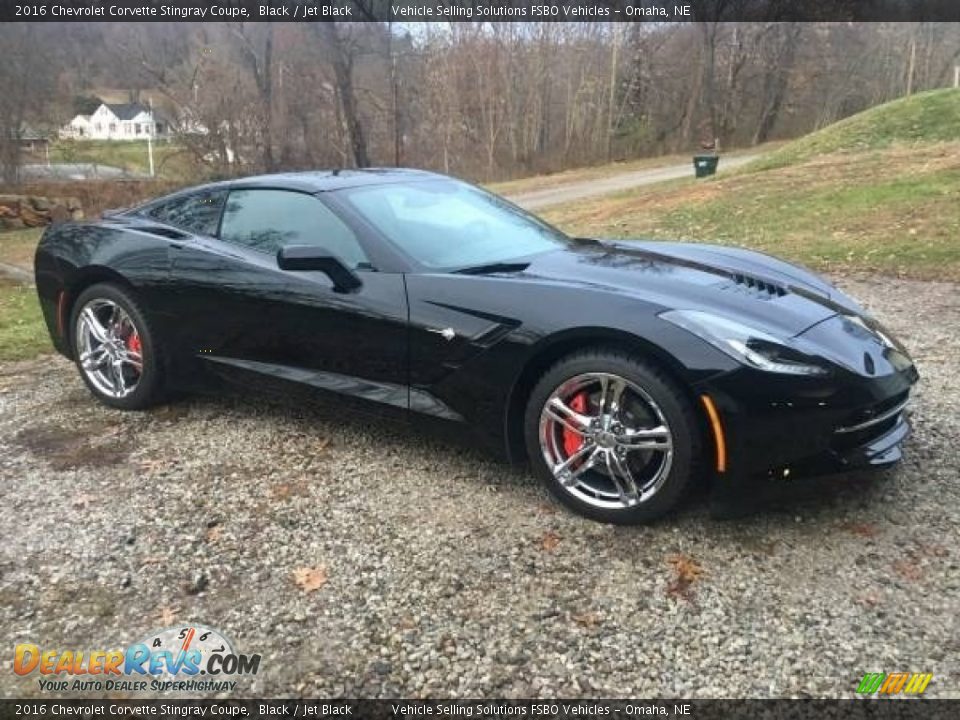 Black 2016 Chevrolet Corvette Stingray Coupe Photo #6