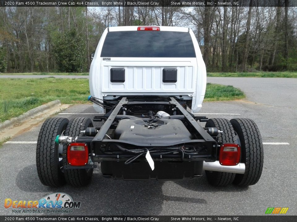 2020 Ram 4500 Tradesman Crew Cab 4x4 Chassis Bright White / Black/Diesel Gray Photo #7