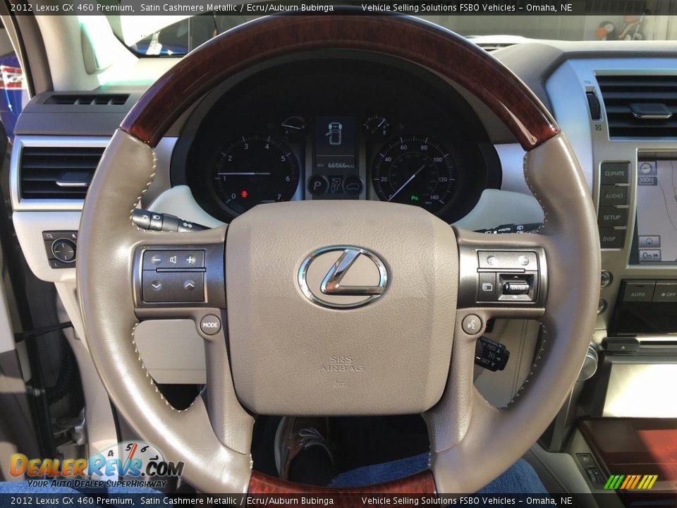 2012 Lexus GX 460 Premium Satin Cashmere Metallic / Ecru/Auburn Bubinga Photo #2