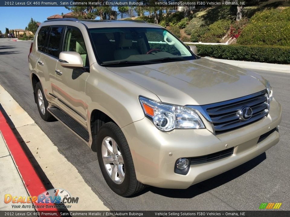 2012 Lexus GX 460 Premium Satin Cashmere Metallic / Ecru/Auburn Bubinga Photo #6