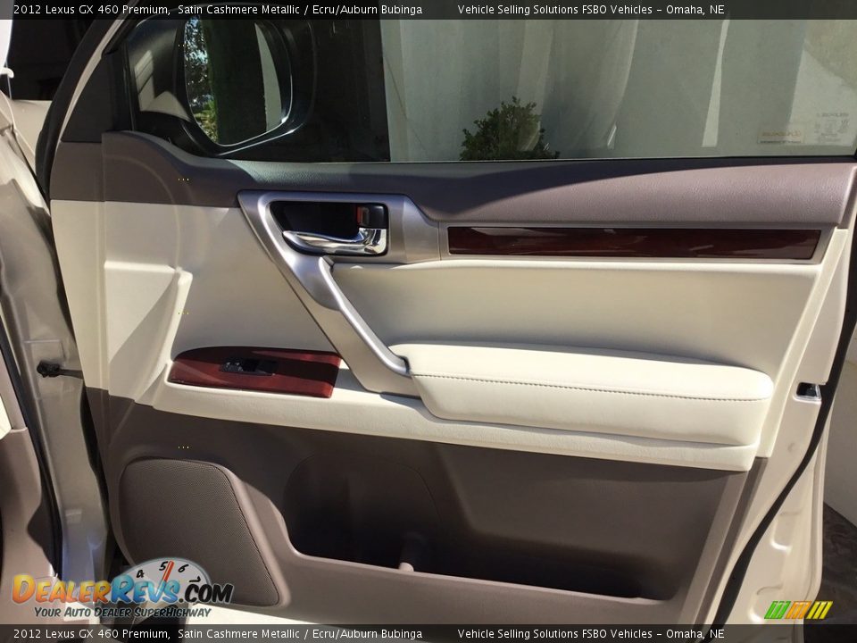 2012 Lexus GX 460 Premium Satin Cashmere Metallic / Ecru/Auburn Bubinga Photo #8