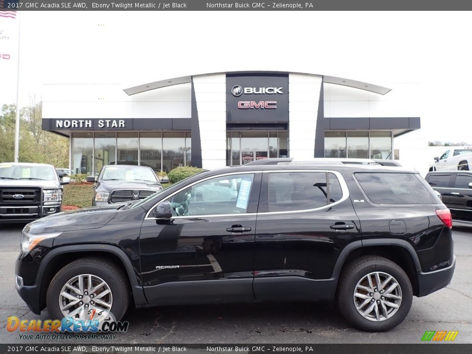 2017 GMC Acadia SLE AWD Ebony Twilight Metallic / Jet Black Photo #1
