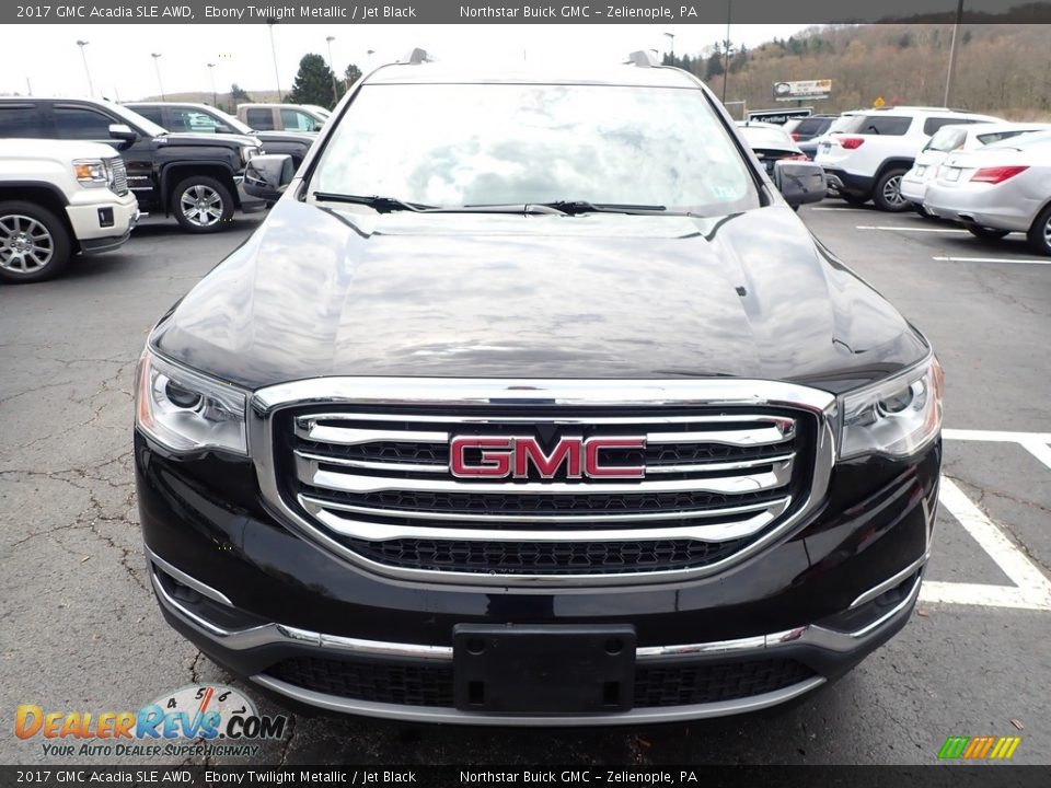 2017 GMC Acadia SLE AWD Ebony Twilight Metallic / Jet Black Photo #3