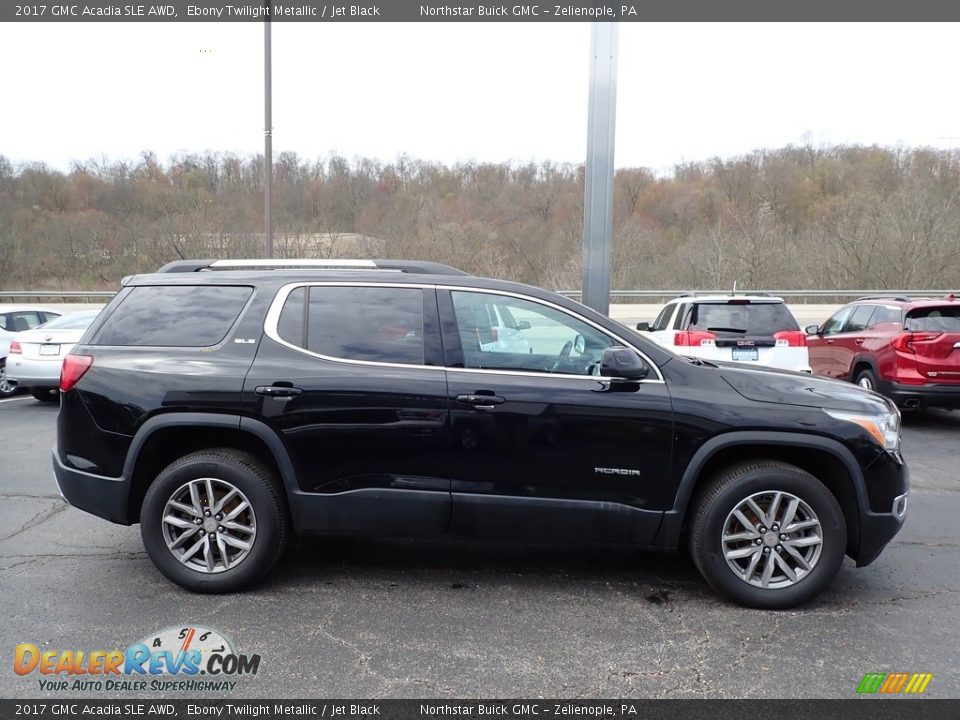 2017 GMC Acadia SLE AWD Ebony Twilight Metallic / Jet Black Photo #5