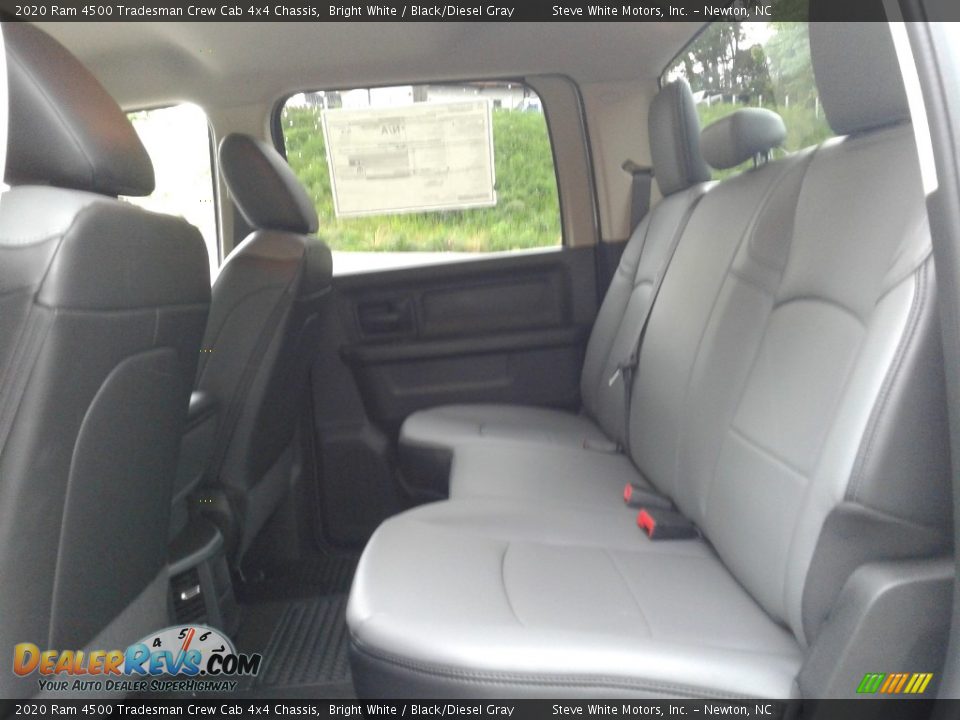 2020 Ram 4500 Tradesman Crew Cab 4x4 Chassis Bright White / Black/Diesel Gray Photo #12
