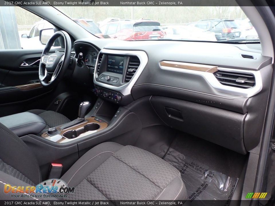 2017 GMC Acadia SLE AWD Ebony Twilight Metallic / Jet Black Photo #6