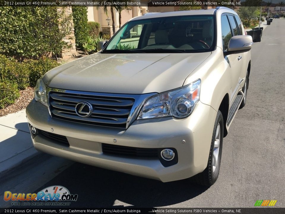 2012 Lexus GX 460 Premium Satin Cashmere Metallic / Ecru/Auburn Bubinga Photo #30