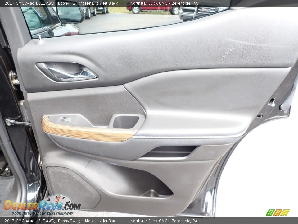 2017 GMC Acadia SLE AWD Ebony Twilight Metallic / Jet Black Photo #8
