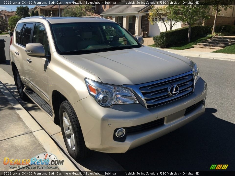 2012 Lexus GX 460 Premium Satin Cashmere Metallic / Ecru/Auburn Bubinga Photo #31