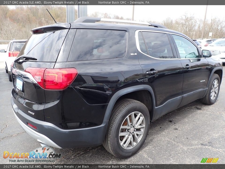 2017 GMC Acadia SLE AWD Ebony Twilight Metallic / Jet Black Photo #9