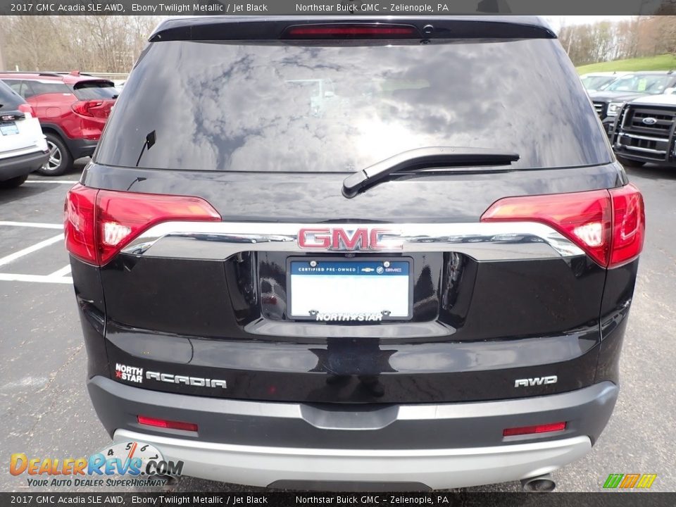 2017 GMC Acadia SLE AWD Ebony Twilight Metallic / Jet Black Photo #10