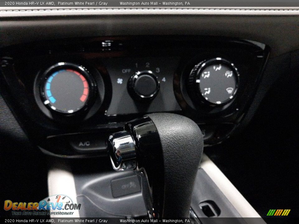 2020 Honda HR-V LX AWD Platinum White Pearl / Gray Photo #14