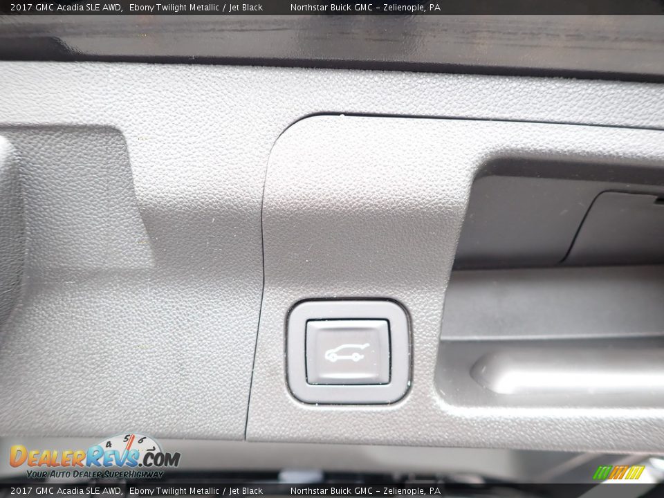 2017 GMC Acadia SLE AWD Ebony Twilight Metallic / Jet Black Photo #12