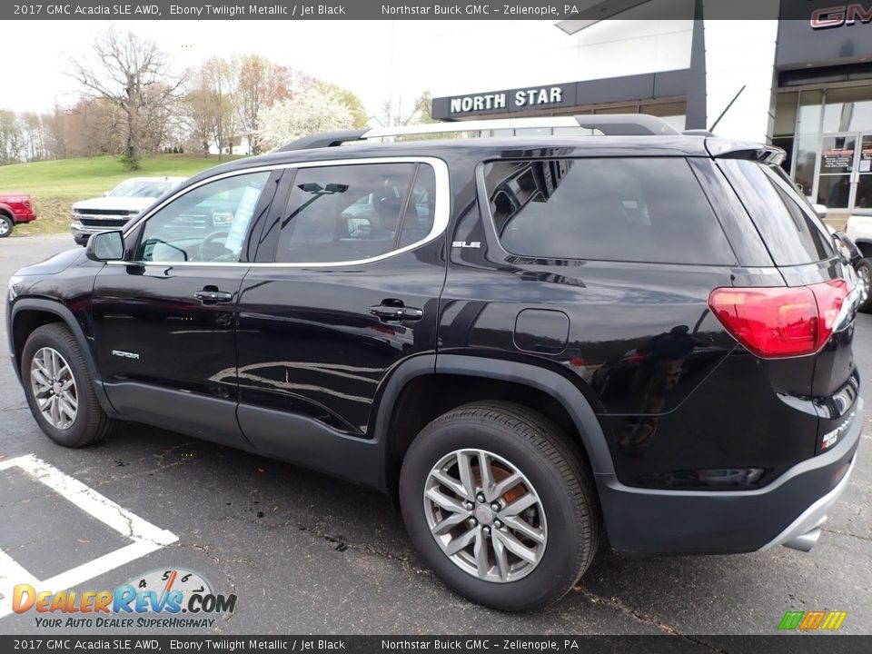 2017 GMC Acadia SLE AWD Ebony Twilight Metallic / Jet Black Photo #13
