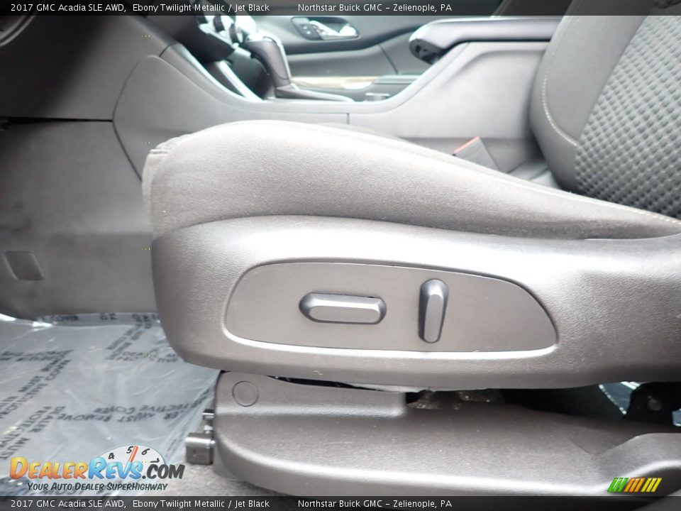 2017 GMC Acadia SLE AWD Ebony Twilight Metallic / Jet Black Photo #17